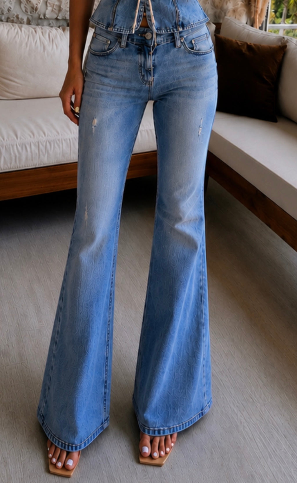 Orjinal Marka Flare Jean