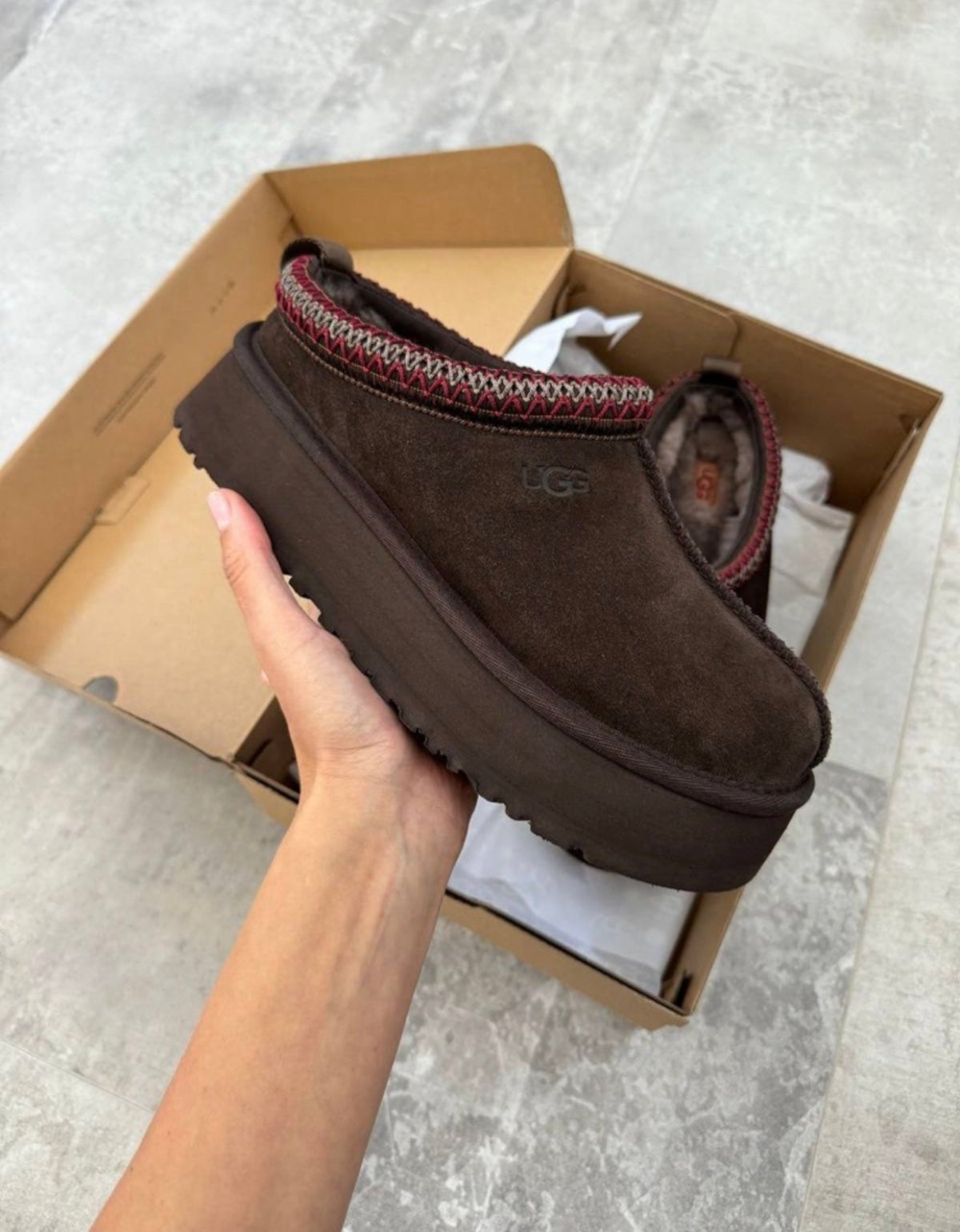 UGG Tazz Dusted Red