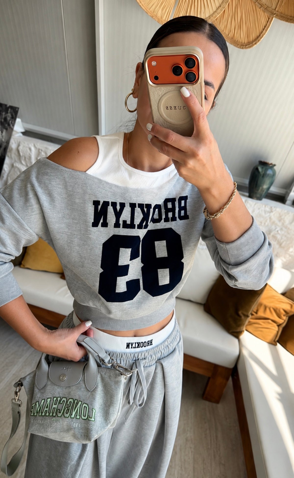 Brooklyn Gri Eşofman Takım