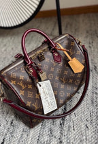 Louıs Vuıtton Speedy Soft Bordo