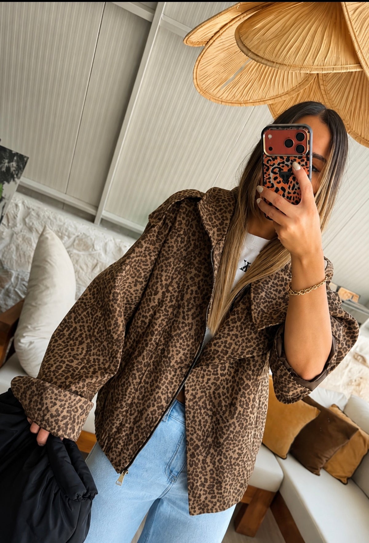 Wilda Leopar Ceket