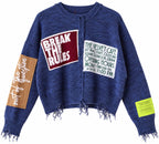 Break The Rules Distressed Triko